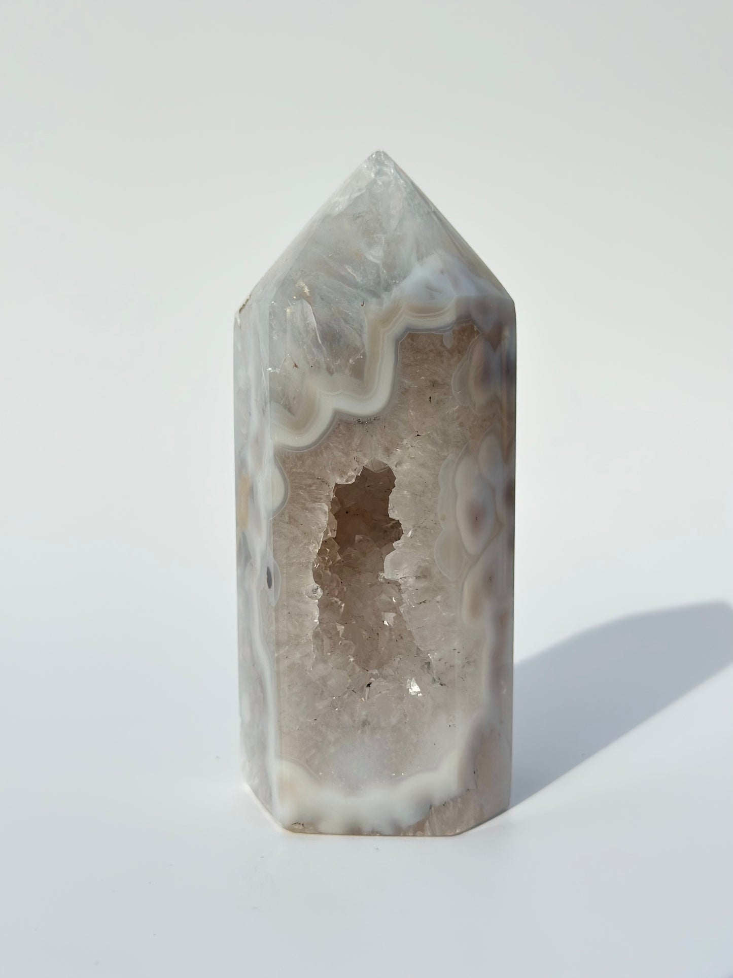 Druzy Agate Point