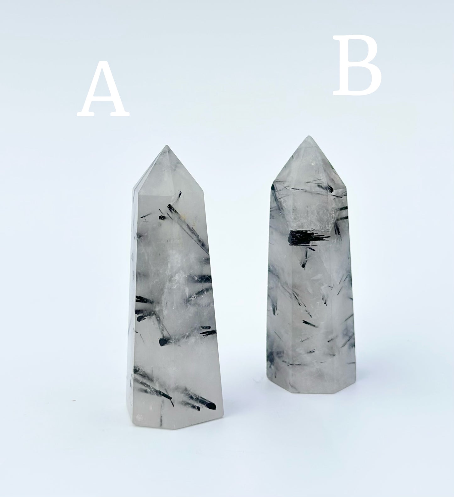 Tourmaline in Quartz Point