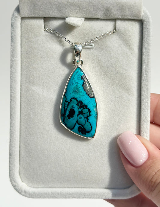 Arizona Chrysocolla Pendant