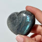 Mermaid Flash Labradorite Heart