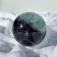 Watermelon Fluorite Sphere