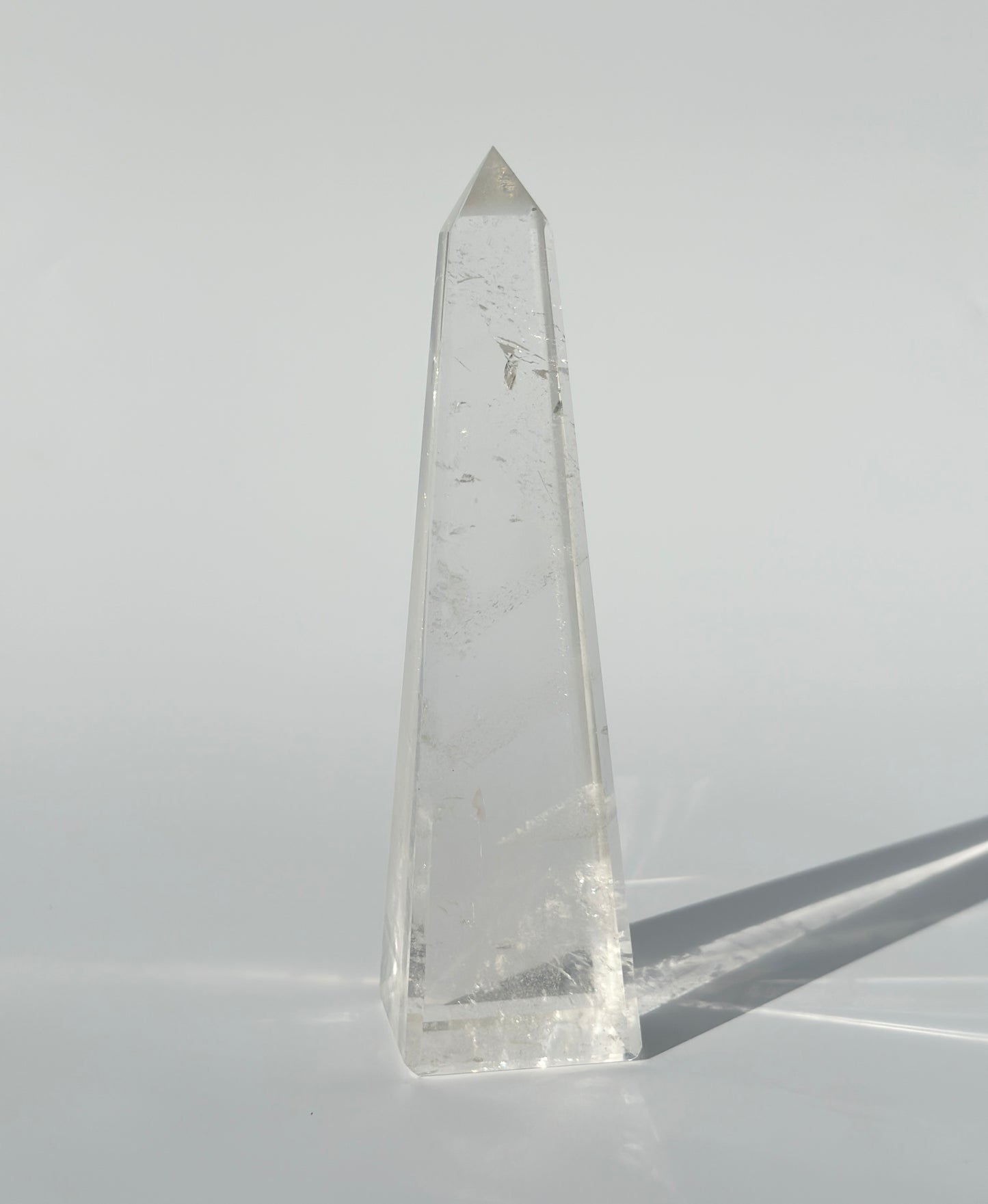 Clear Quartz Obelisk