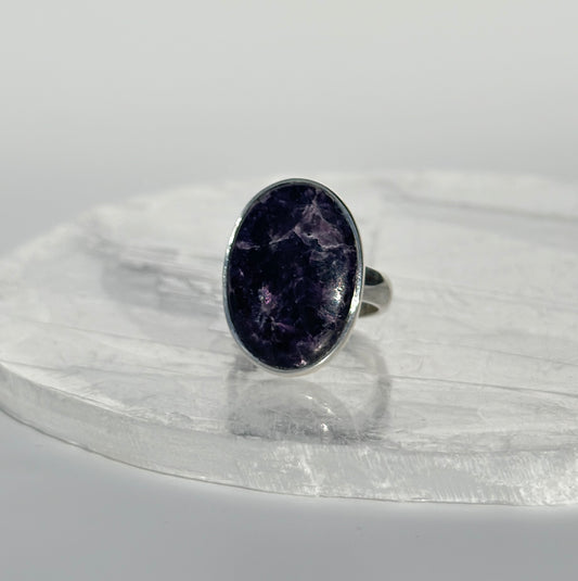 Lepidolite Ring - Adjustable