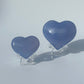 Blue Chalcedony Heart