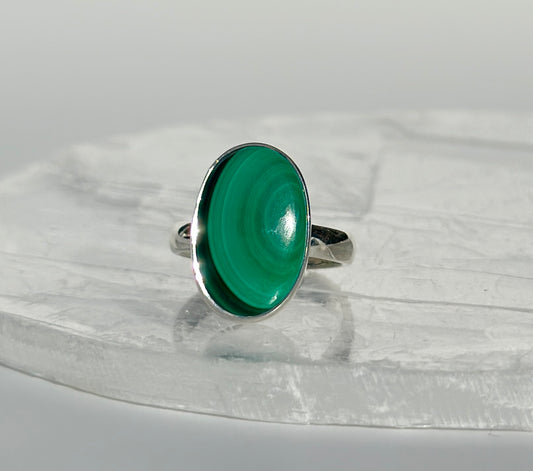 Malachite Ring - Adjustable