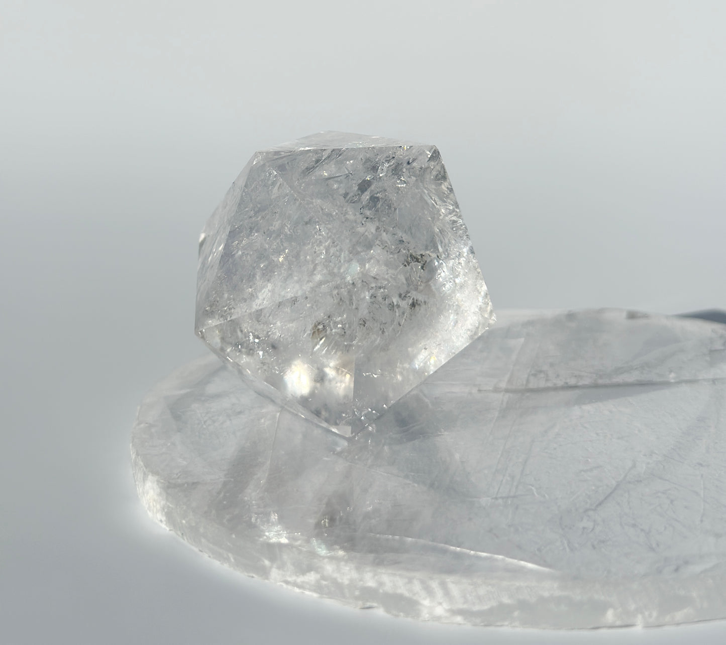 Clear Quartz Icosahedron