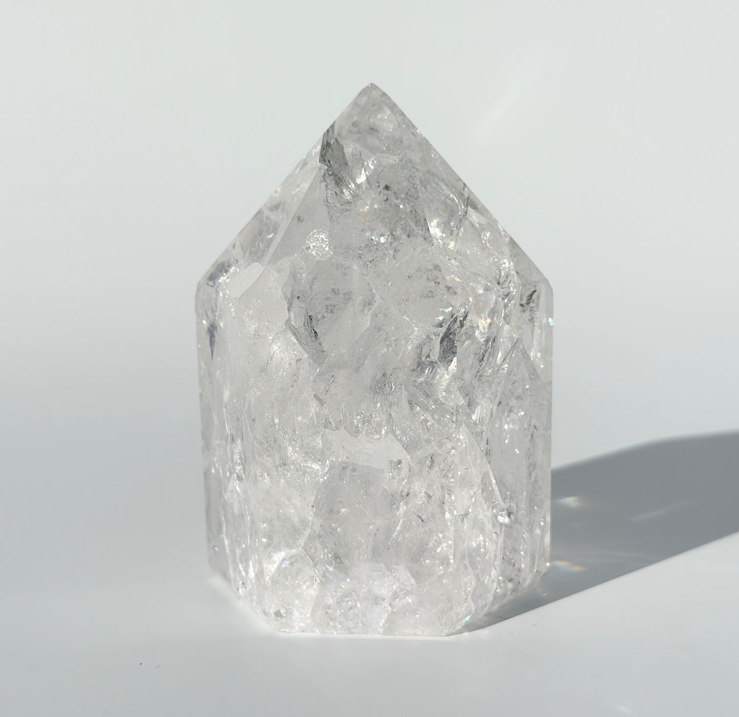 Crackle Quartz Point