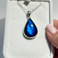 Blue Flash Labradorite Pendant