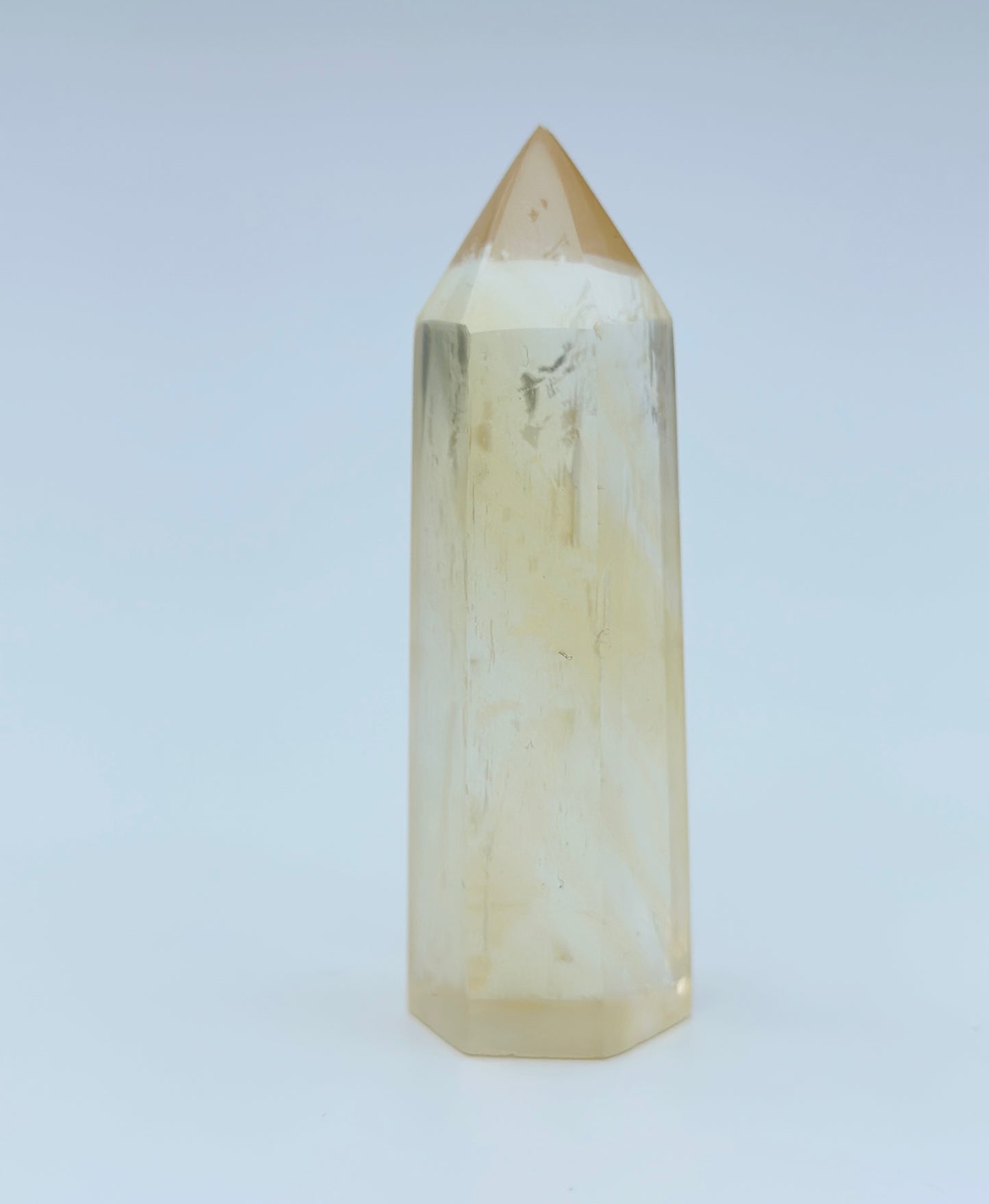 Honey Calcite Point