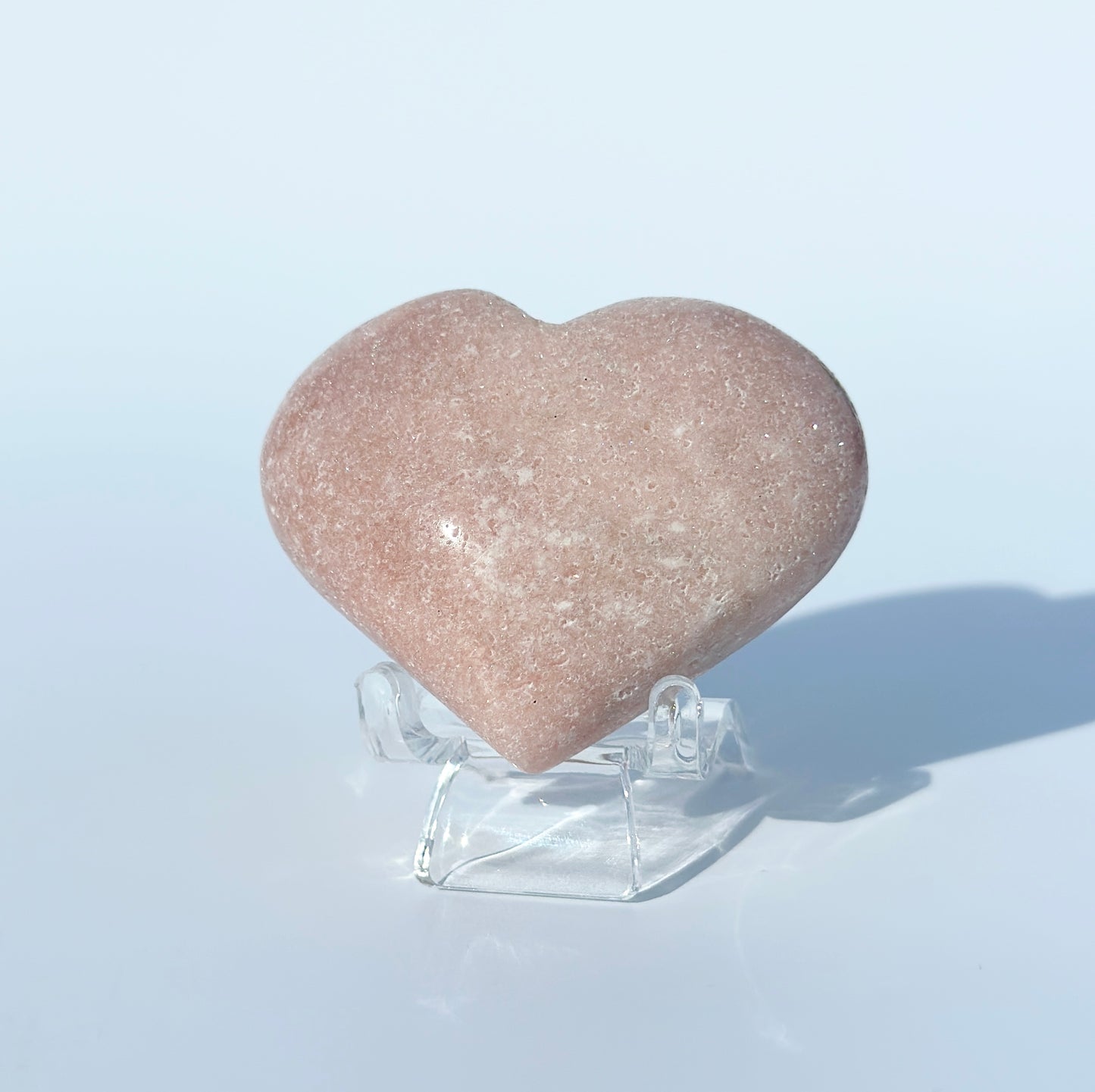 Pink Amethyst Heart