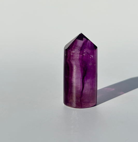 Magenta Fluorite Point