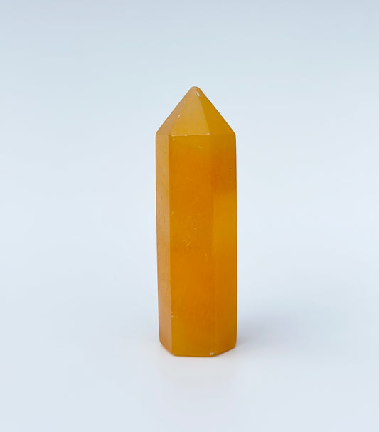 Orange Calcite Point