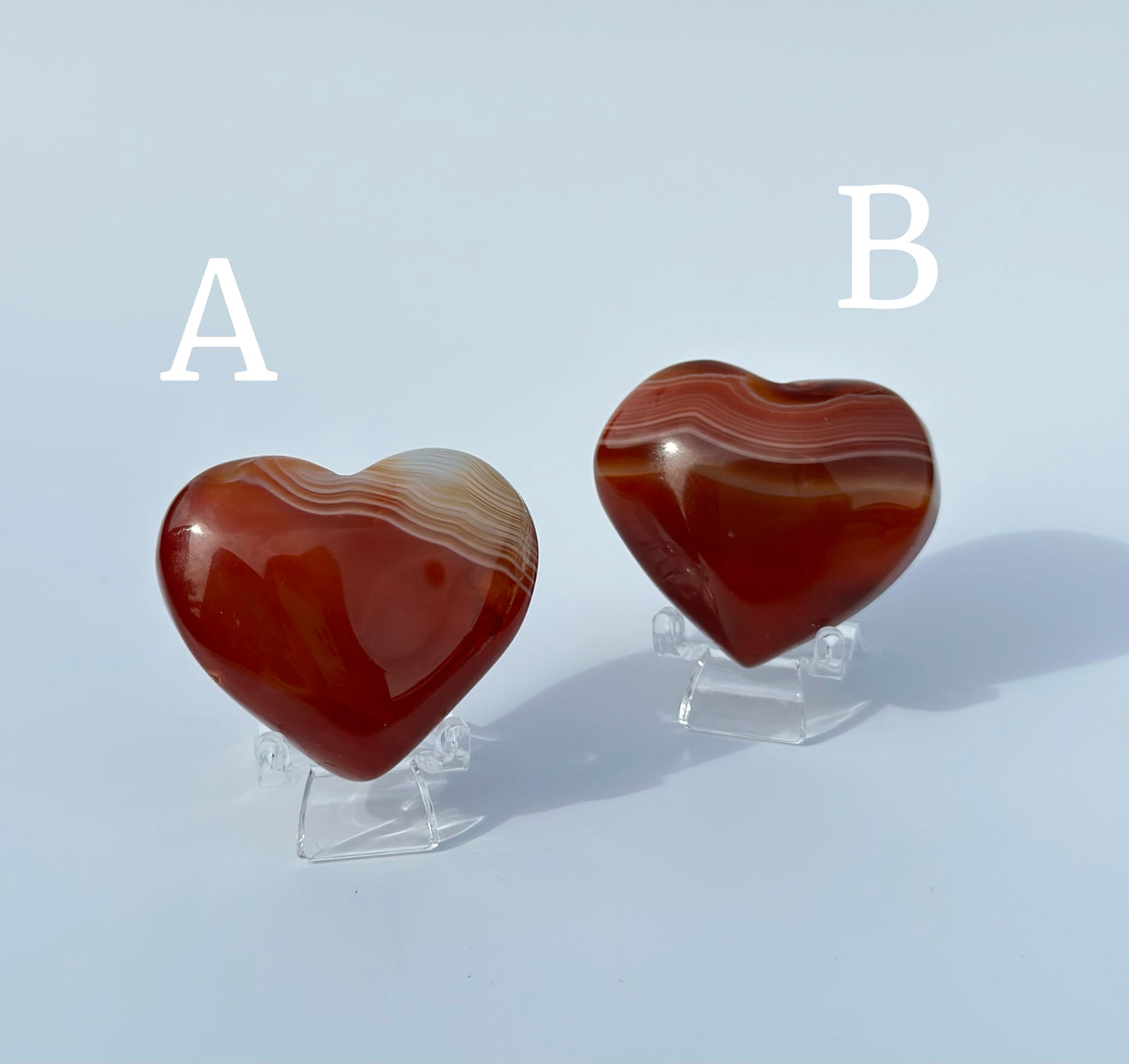 Small Carnelian Heart