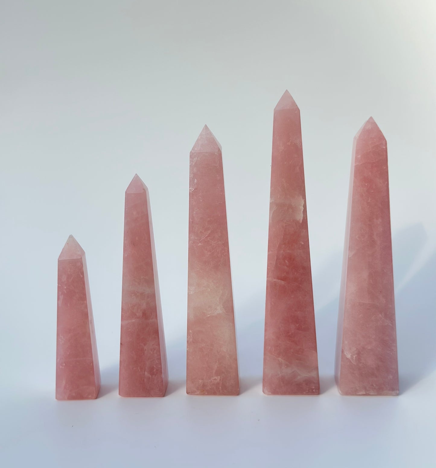 Rose Quartz Obelisk