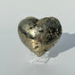 Druzy Pyrite Heart