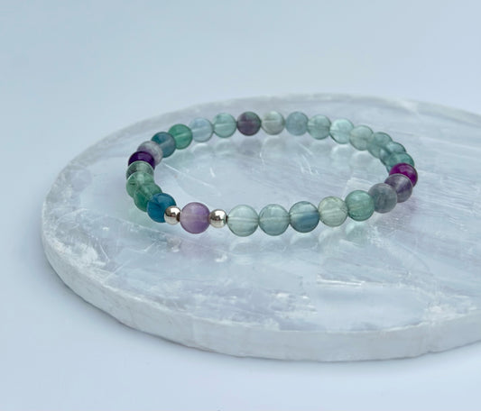 Rainbow Fluorite Bracelet