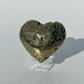 Druzy Pyrite Heart