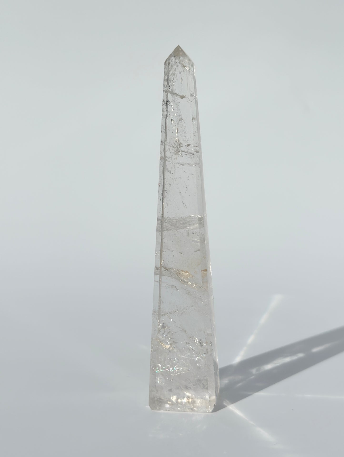 Clear Quartz Obelisk