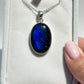 Blue Flash Labradorite Pendant