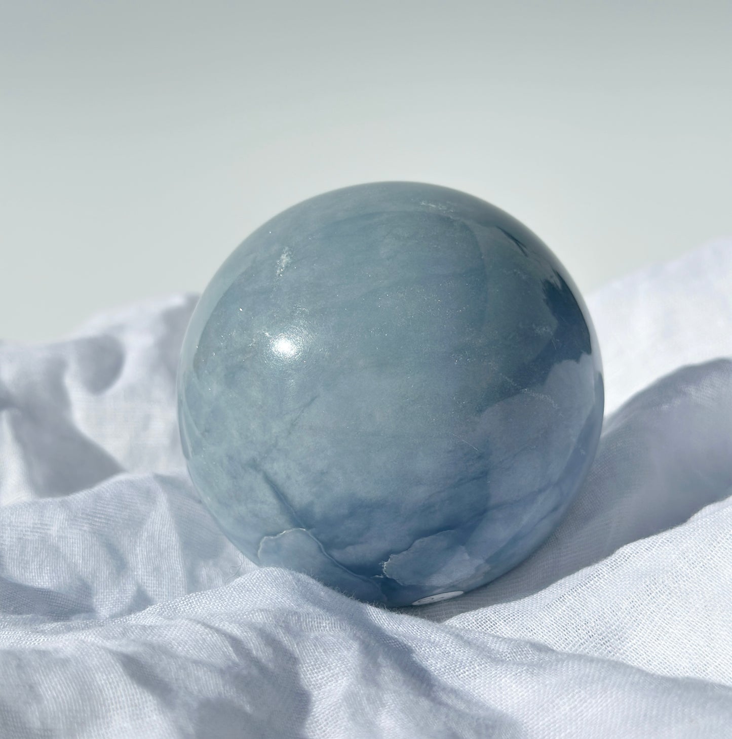 XL Angelite Sphere