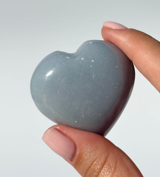 Angelite Heart