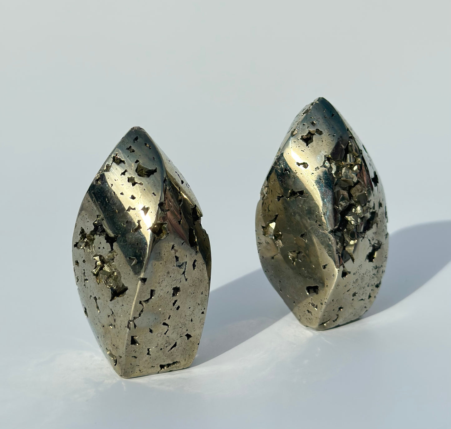 Druzy Pyrite Flame