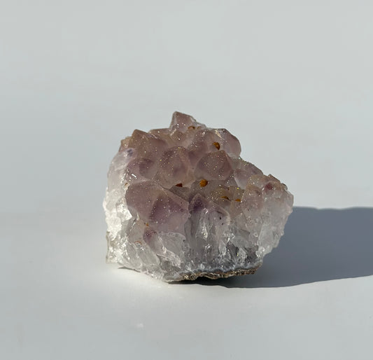 Sugar Rainbow Amethyst Cluster