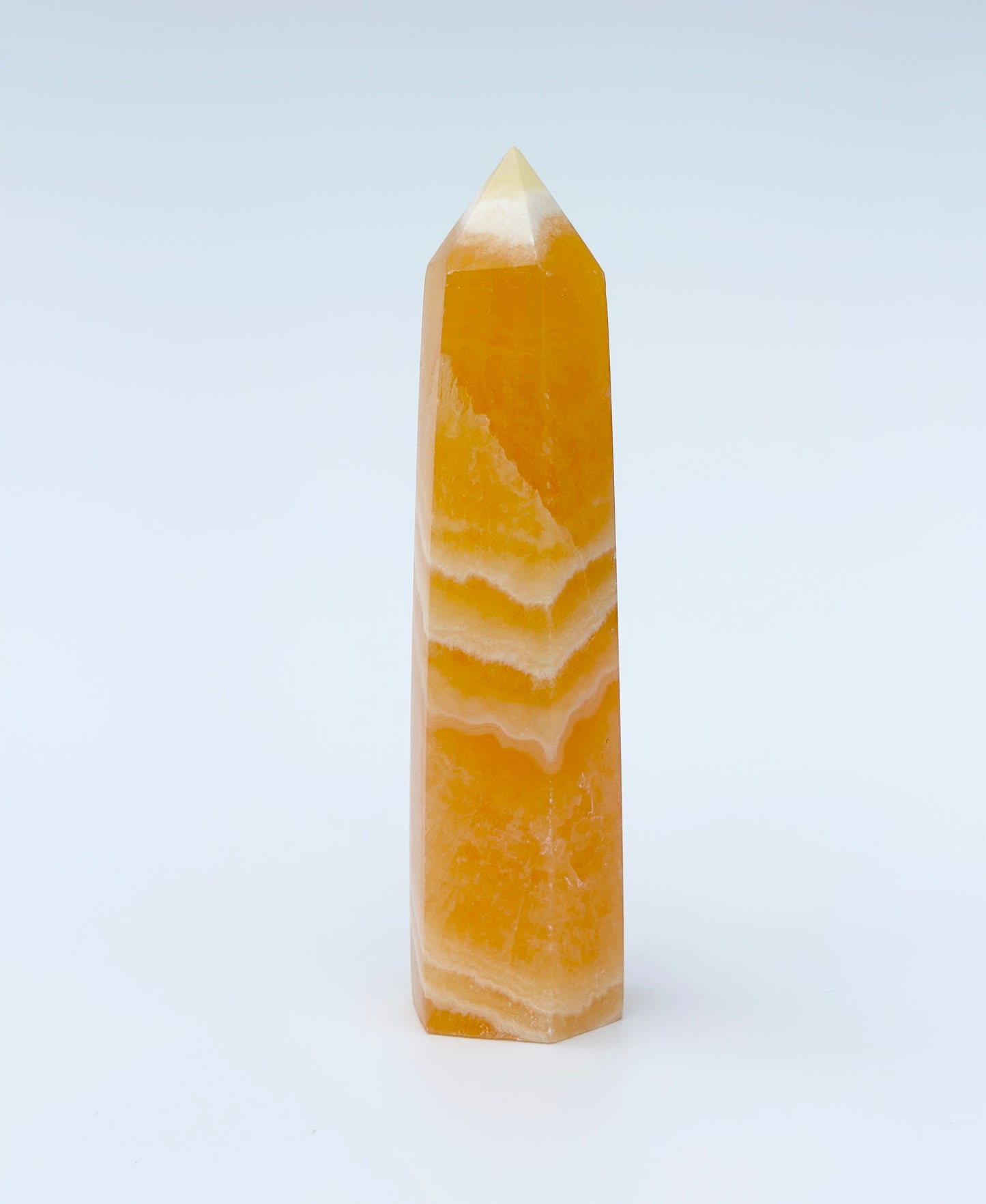 Orange Calcite Point