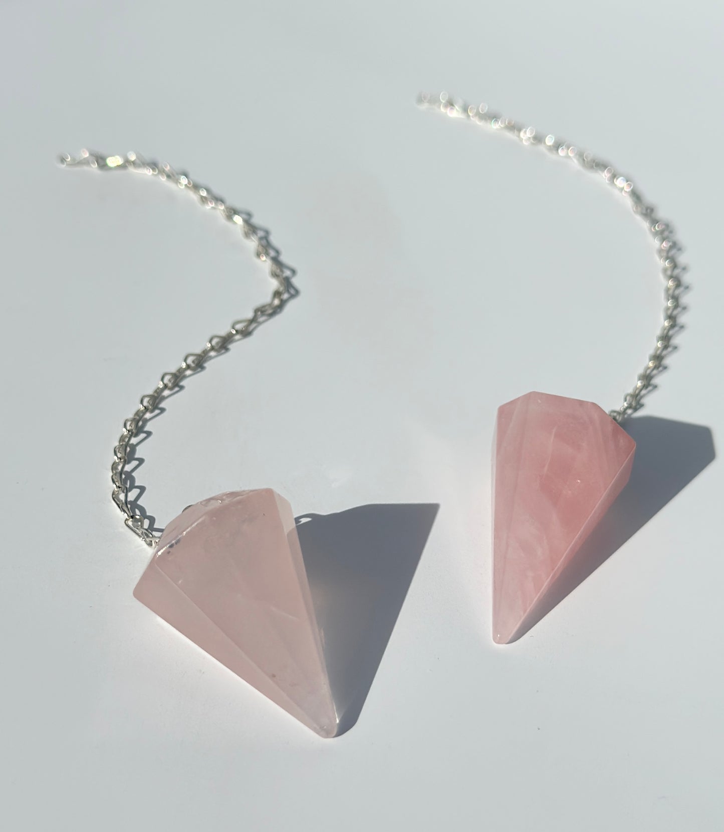 Rose Quartz Pendulum