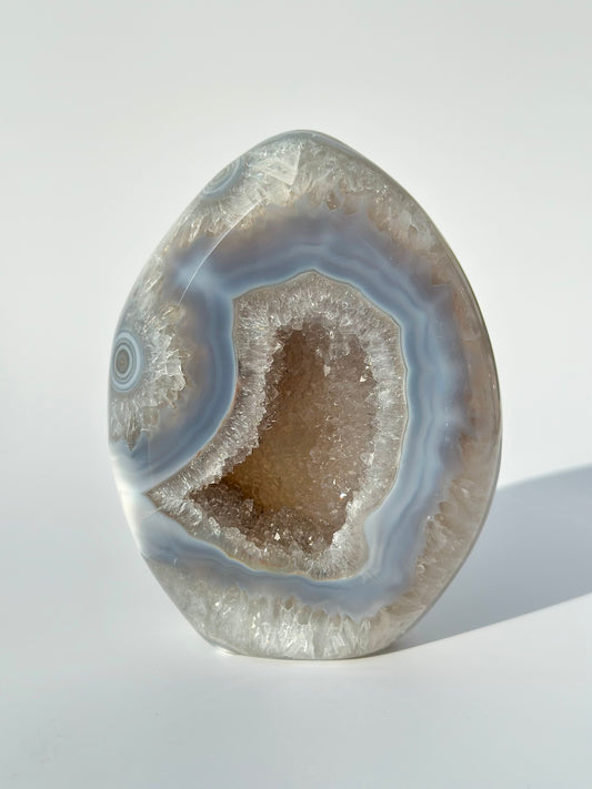 Druzy Agate Flame