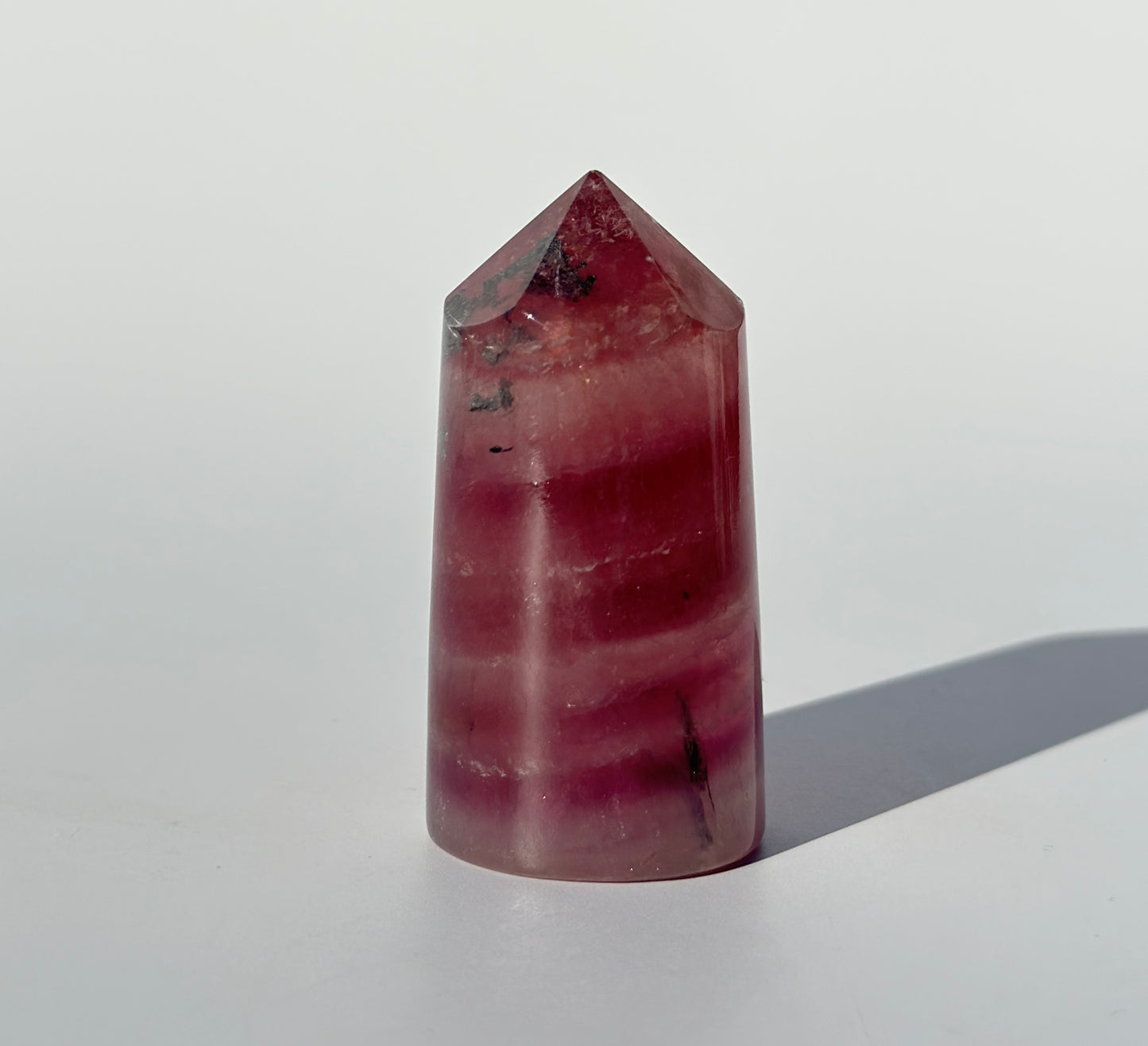 Magenta Fluorite Point