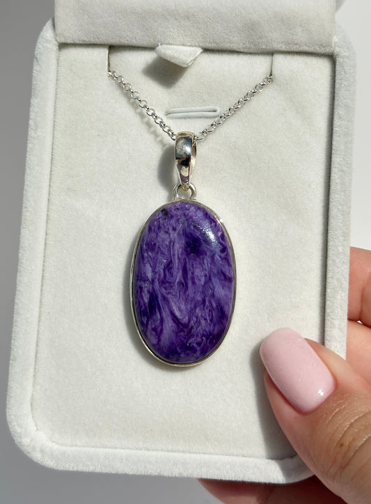 Charoite Pendant