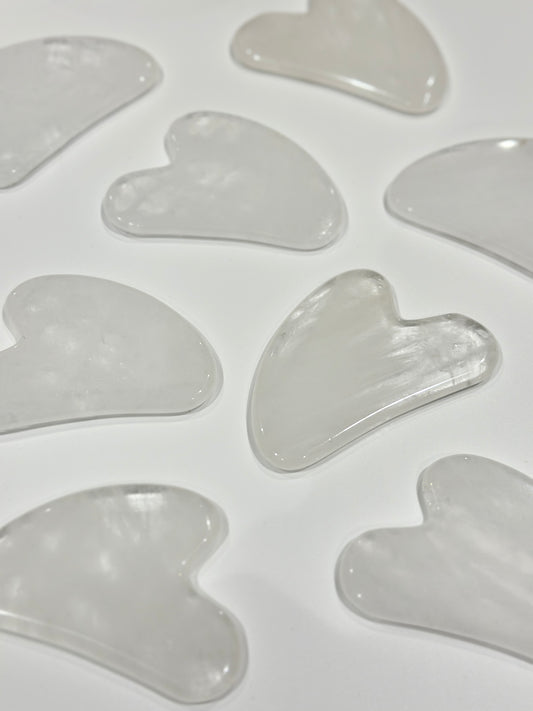 Clear Quartz Gua Sha