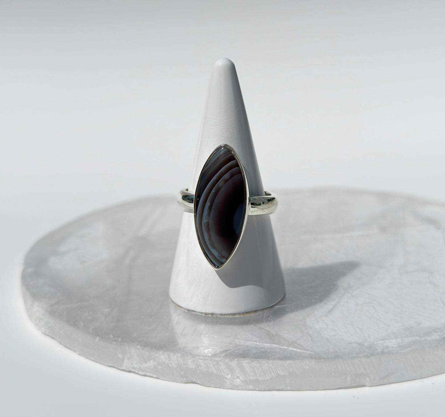 Botswana Agate Ring - Adjustable