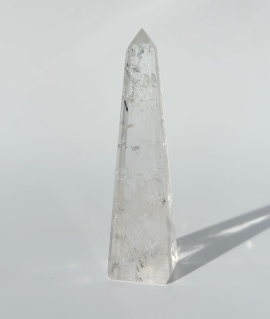 Clear Quartz Obelisk