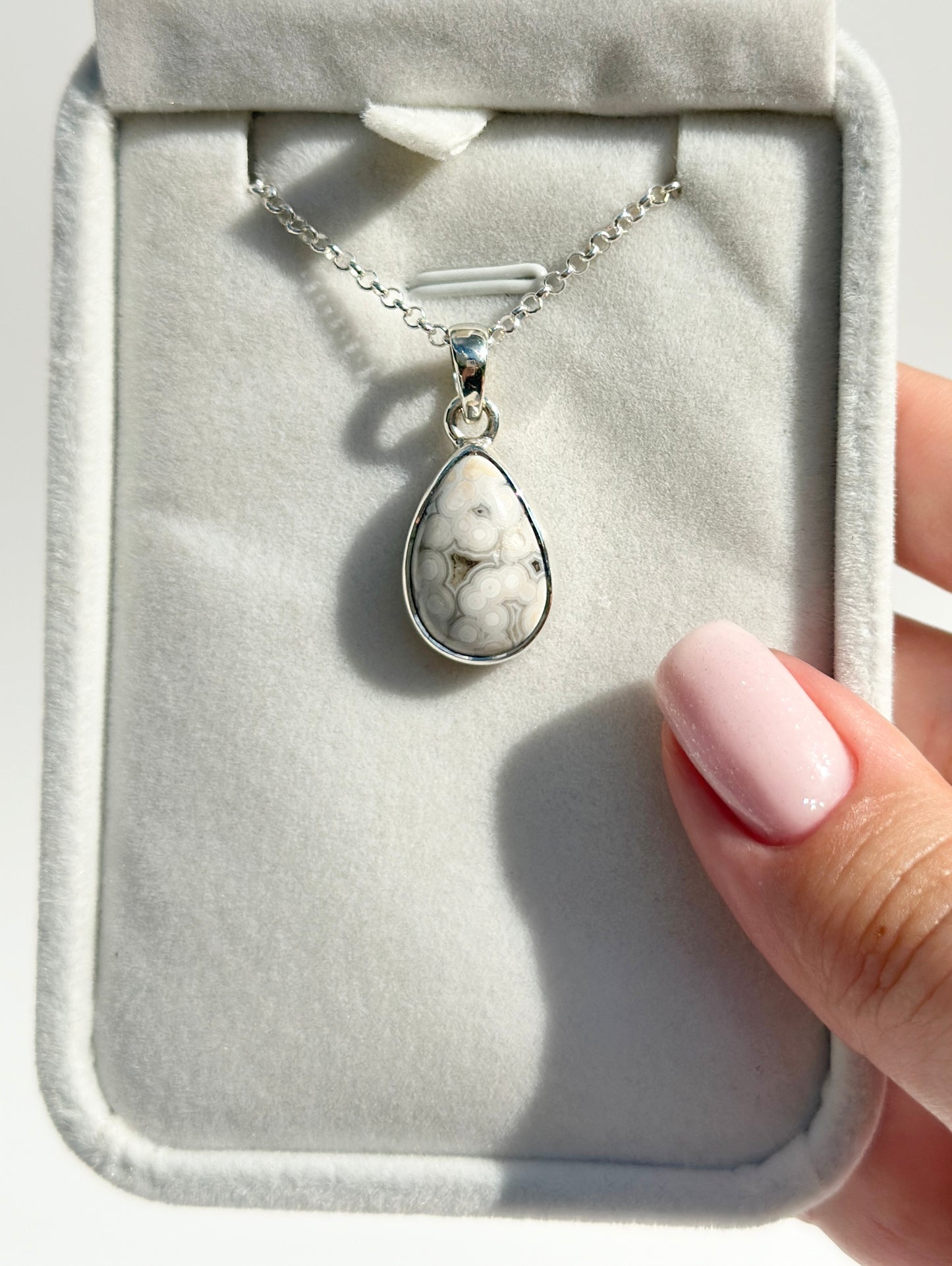 Orby Ocean Jasper Pendant