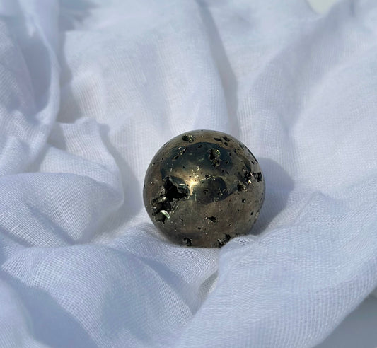 Druzy Pyrite Small Sphere