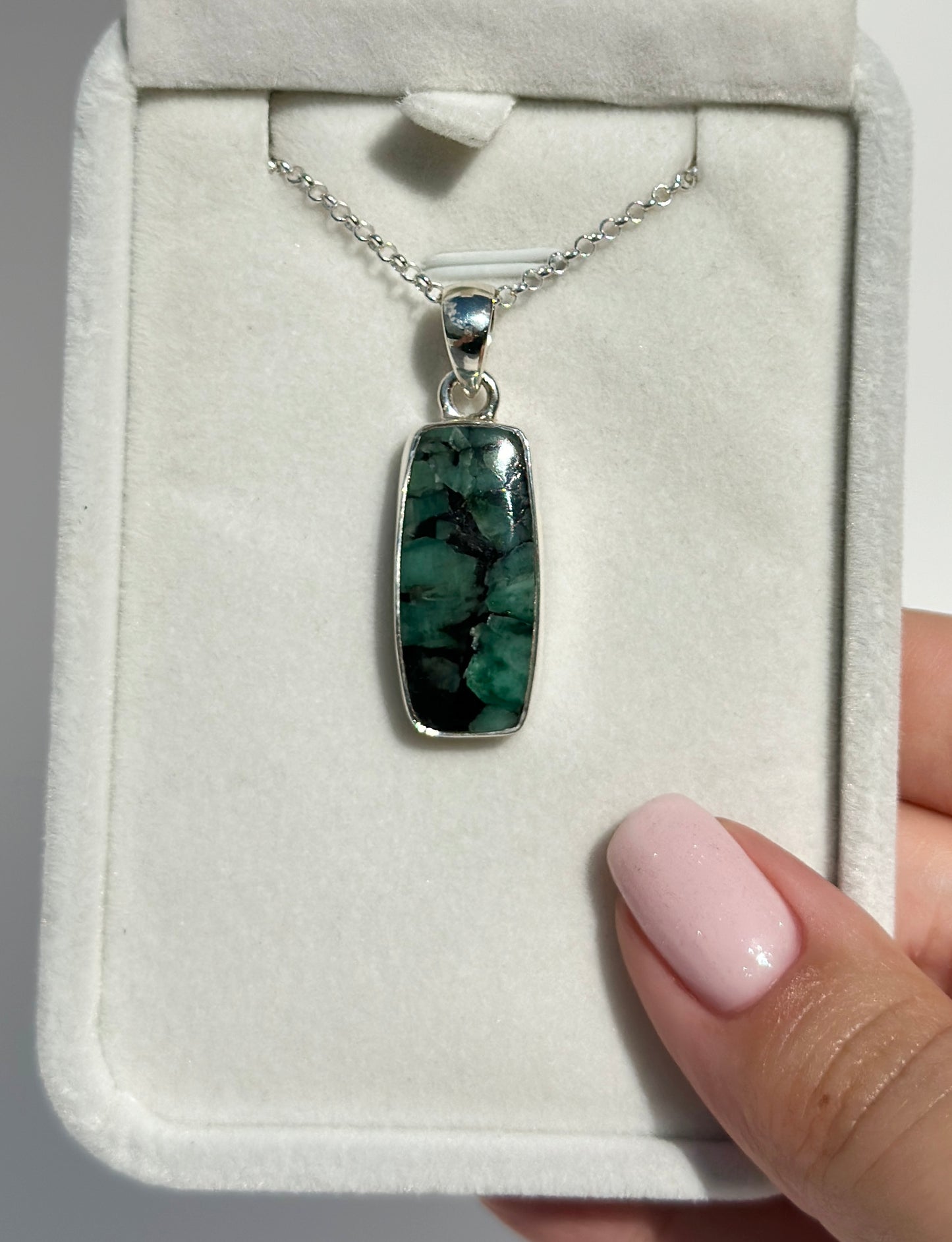 Brazilian Emerald Pendant