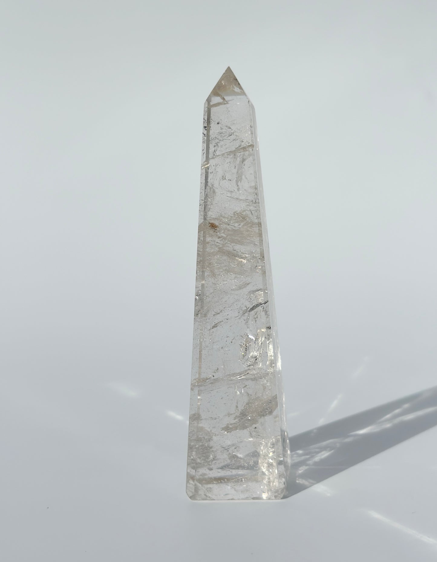 Clear Quartz Obelisk