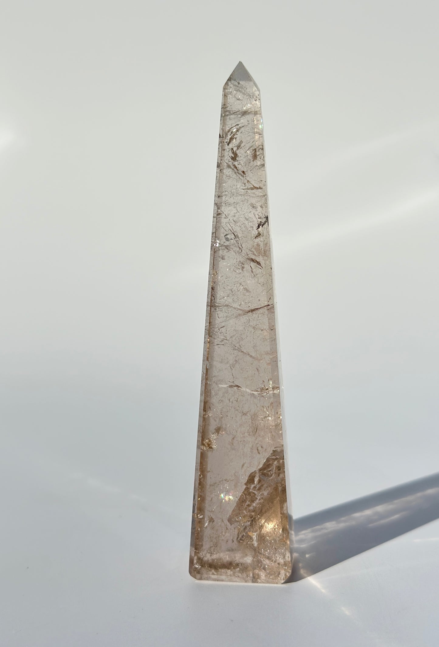 Smoky Quartz Obelisk