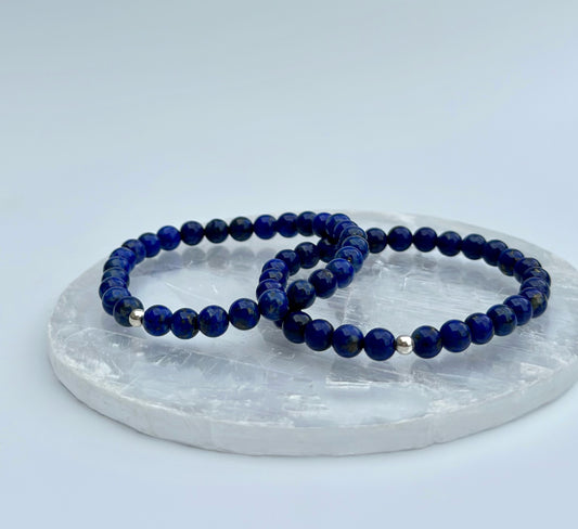 A Grade Lapis Lazuli Bracelet