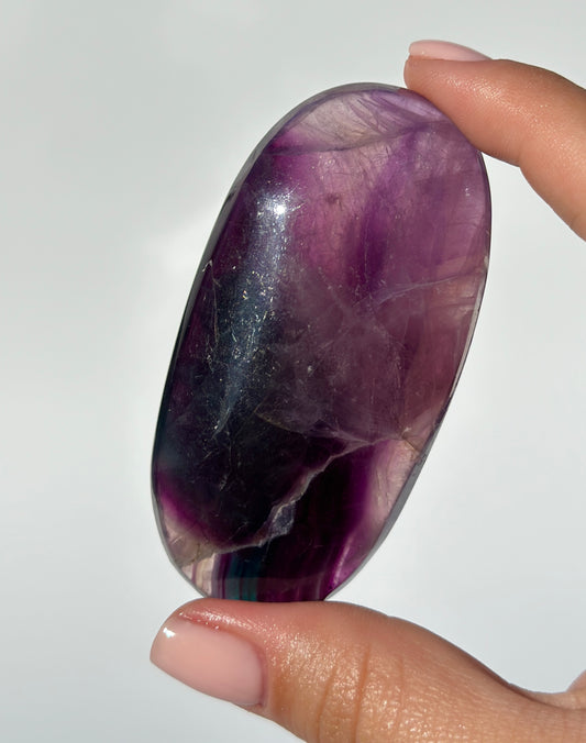 Purple Fluorite Palm