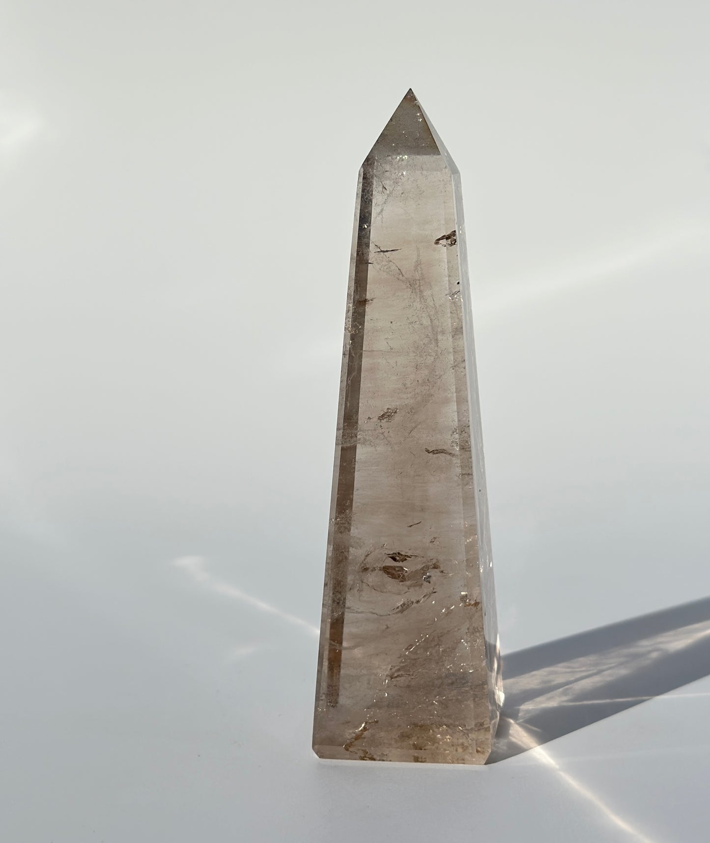 Smoky Quartz Obelisk