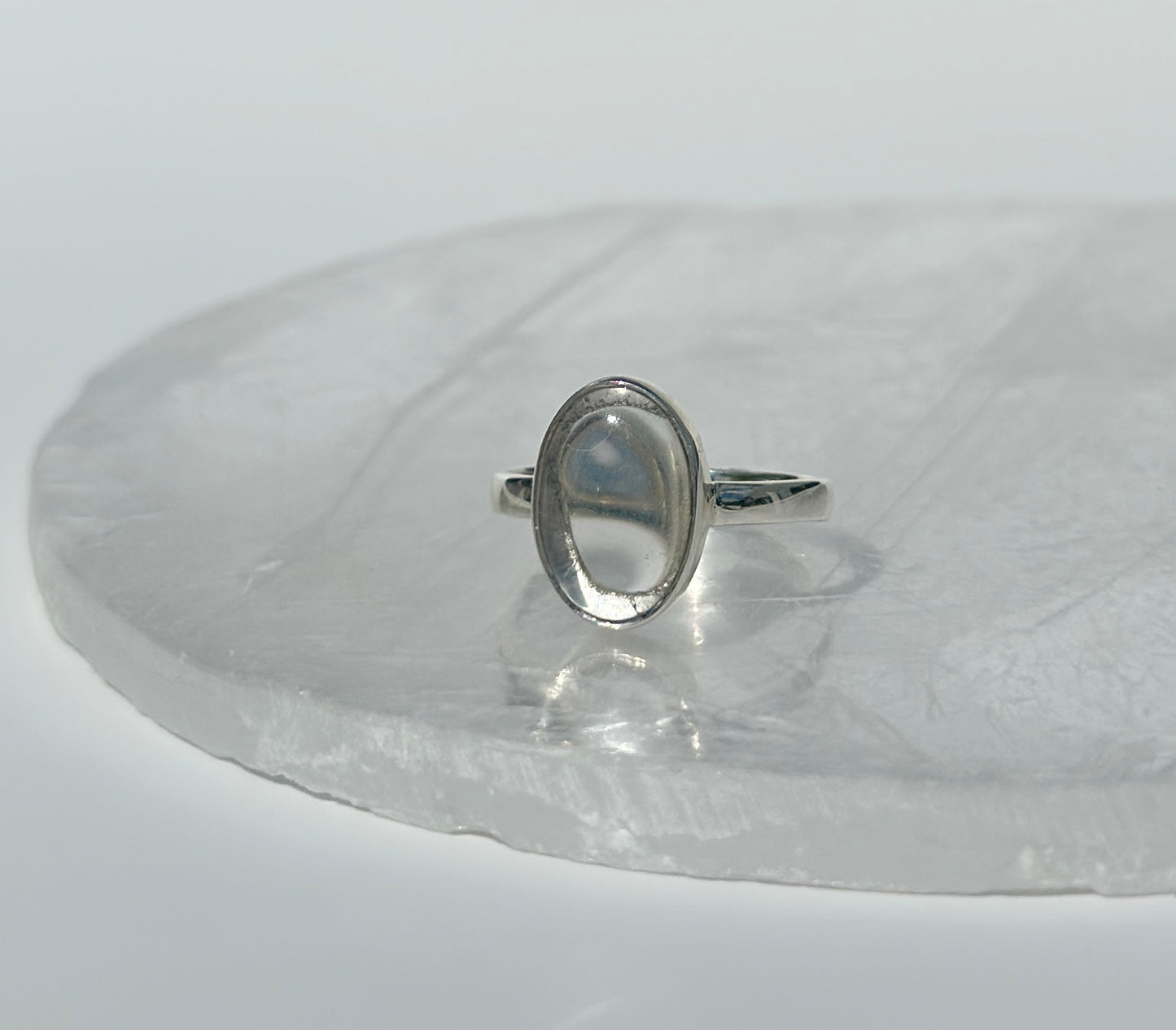 Clear Quartz Ring - N 1/2