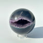 Druzy Amethyst Agate Sphere