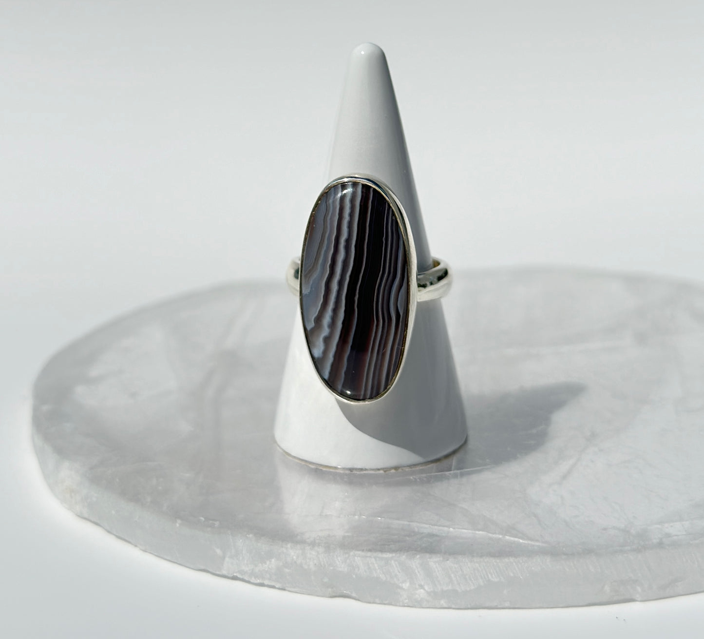 Botswana Agate Ring - Adjustable