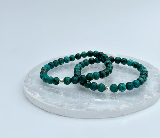 AA Grade Chrysocolla Bracelet