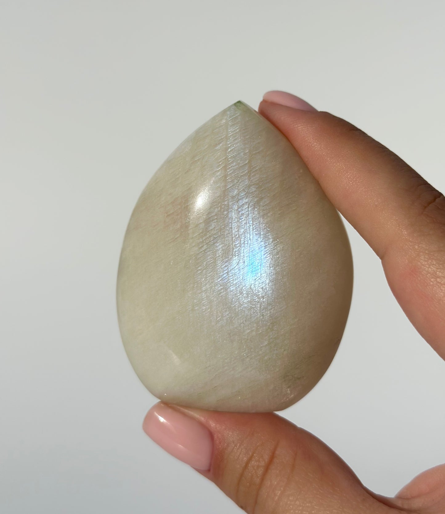 White Moonstone Flame