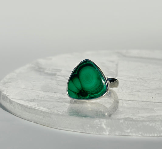 Malachite Ring - Adjustable