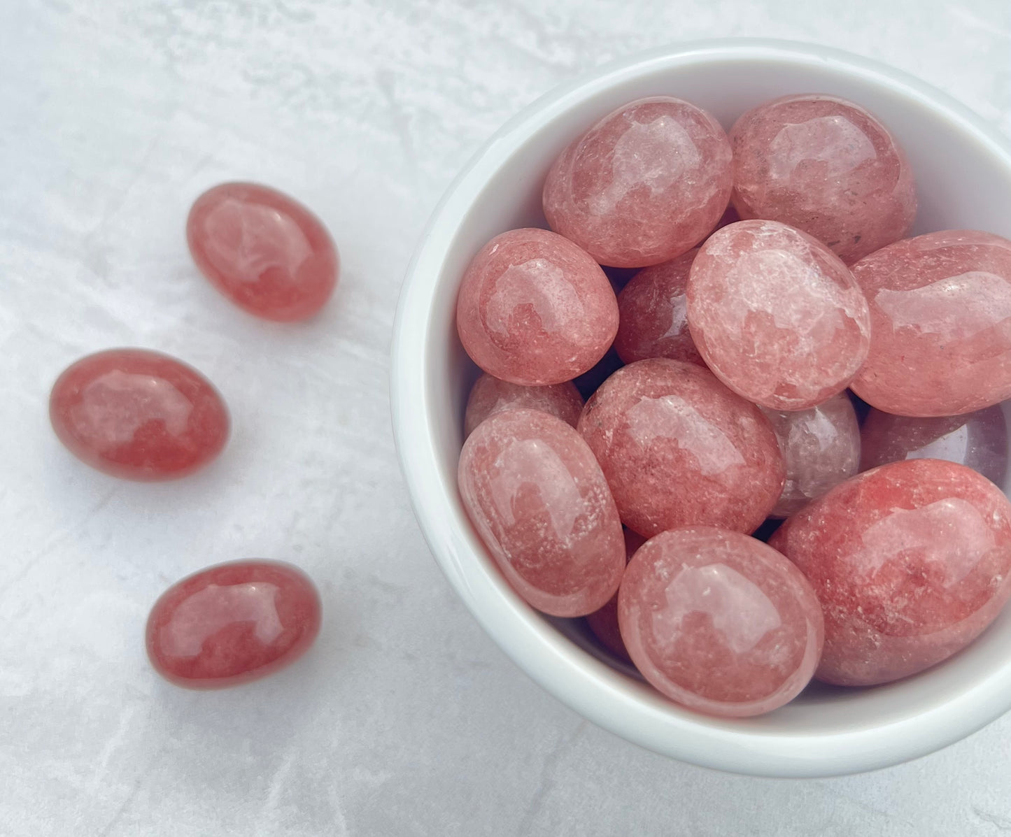 Strawberry Quartz Tumble